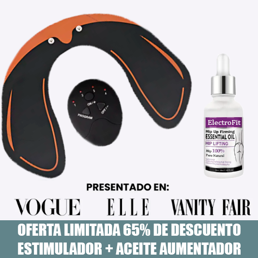 Aceite tonificador de gluteos